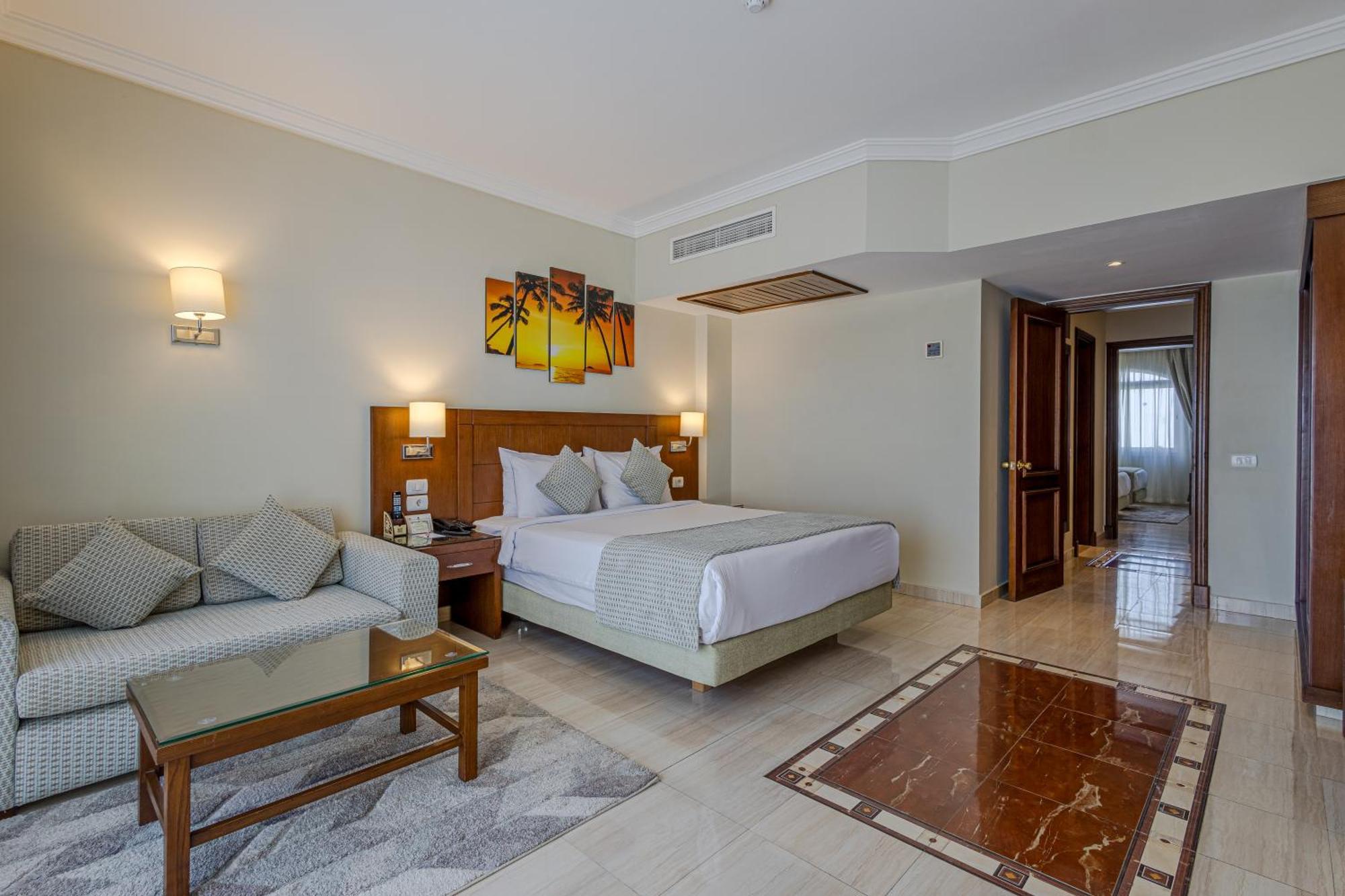 Sultan Gardens Resort Sharm El Sheikh Esterno foto A bedroom at the hotel